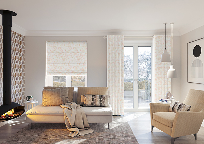 Confetti, Sherbert - Twist&Fit Roman Blind - Image 8